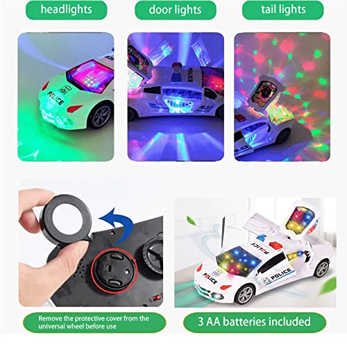 Cevly Police Car Toy,Police Car Toys For Boys 3-5,Police Car With Lights And Siren,Automatic Toy Cars For Kids,Christmas Birthday Gift For Boys Girls(Kids) #TOP3
