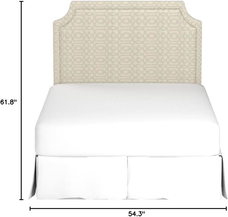 Safavieh Mercer Collection Shayne Yellow Wheat Pale Blue Headboard (Queen)