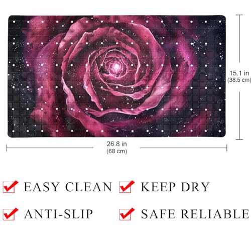 Tapis de bain antidérapant à séchage rapide et drainage optimal pour adultes - 5