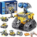 IKUPER Robot per Bambini Ragazzi dai 6 ai 12 Anni, Set Robotico Programmabile 6 in 1 con App e Telecomando, Natale e compleanni (631 Pezzi)