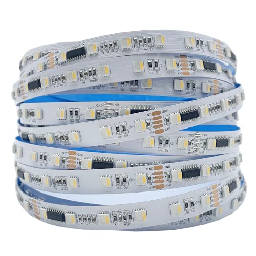 Tira LED DMX512 RGBW RGBWW 4 en 1 SMD 5050 5mts miniatura 1