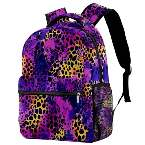 Sac à dos de voyage Campus tournesol léopard taille unique multicolore pour l'école et les sorties