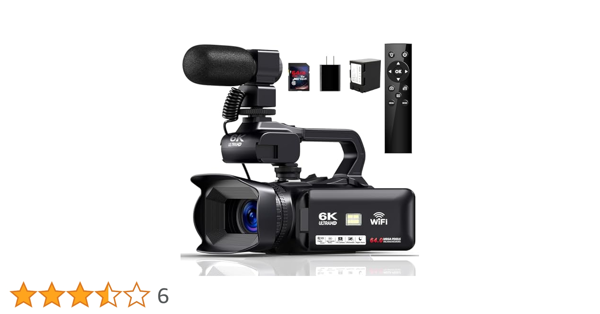 4K ビデオカメラ 本体 リモコン・マイク・取扱説明書付き Amazon.co.jp: ビデオカメラ 4K録画 4400万画素 Vlogging カメラ