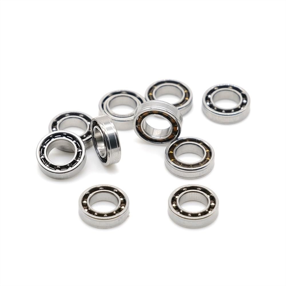 Zamiennik łożysk 10 sztuk SMR105 otwarte łożysko ABEC-7 5 x 10 x 3 mm łożysko kulkowe ze stali nierdzewnej miniaturowe łożysko kulkowe MR105