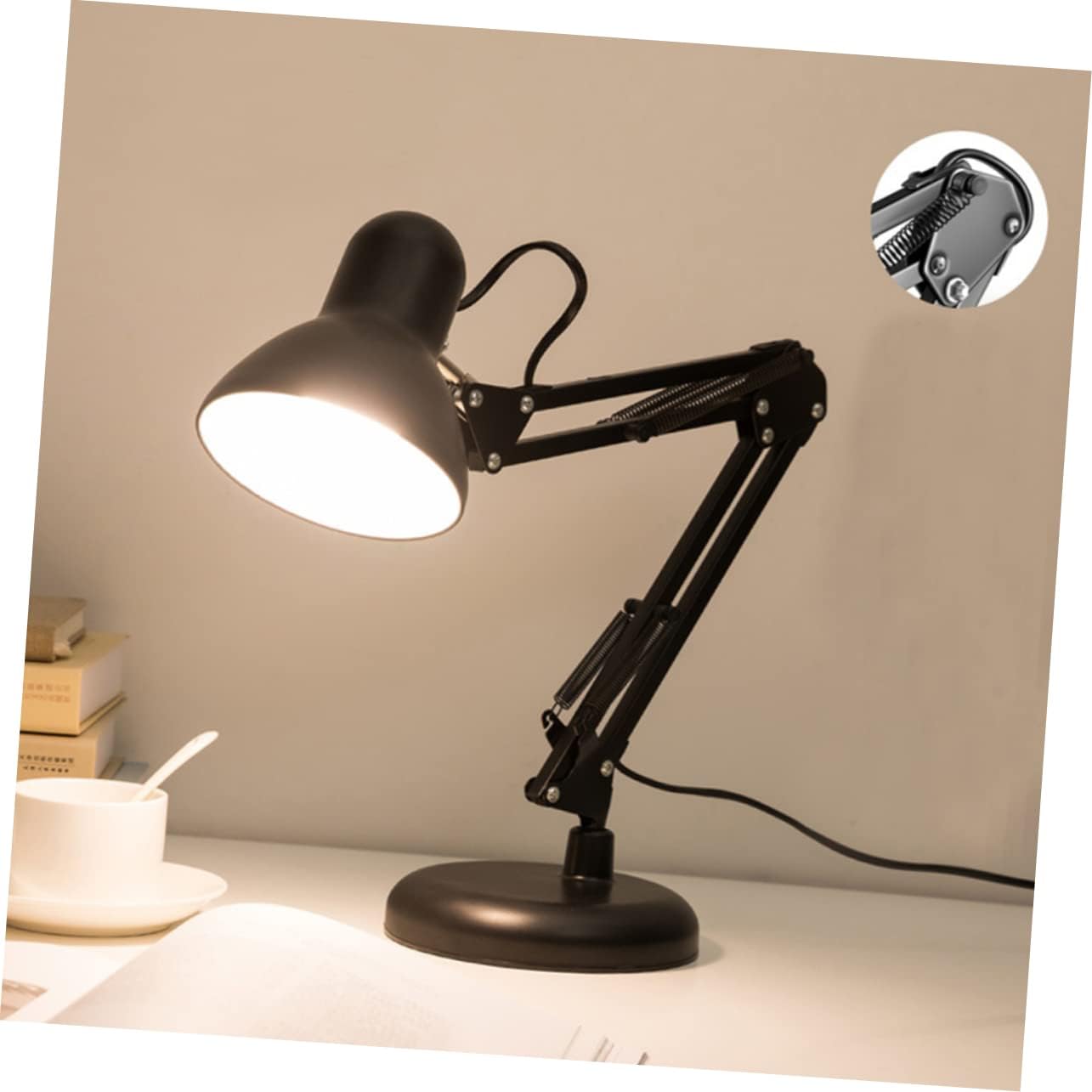 Gadpiparty Led Desk Lamp Long Arm Touch Dimmable Rechargeable Eye Protection for Living Office