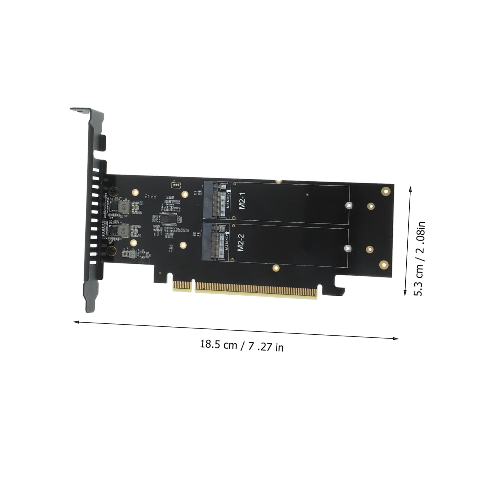 SEWACC Pci Nvme Adapter Card High Speed SSD Converter for Data Acquisition Image Processing and Video Processing Applications Compatible with Desktop Computers