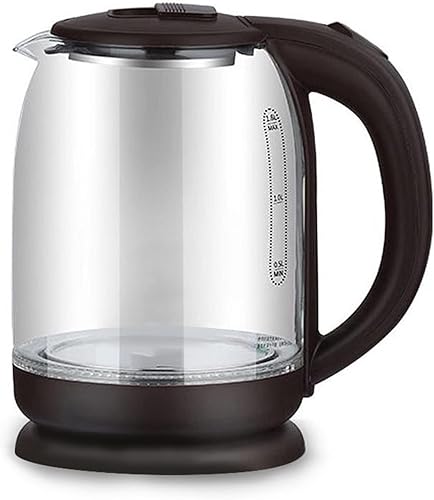 Miniatura 1 de Hervidor eléctrico de vidrio para el hogar gran capacidad apagado automático apertura rápida tetera hidroeléctrica color 220 V tamaño CN
