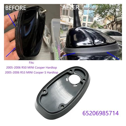 Junta de la base de la antena del vehículo Mini Cooper R50 R53 Hatchback 2