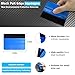 LKAHG 9PCS Car Window Tint Kits, Auto Windshield Vinyl Wrap Tool with Felt Squeegee Micro Squeegee Razor Blade Knife, Vehicle Window Tint Installation Accessories, Universal for RV, SUV, Truck