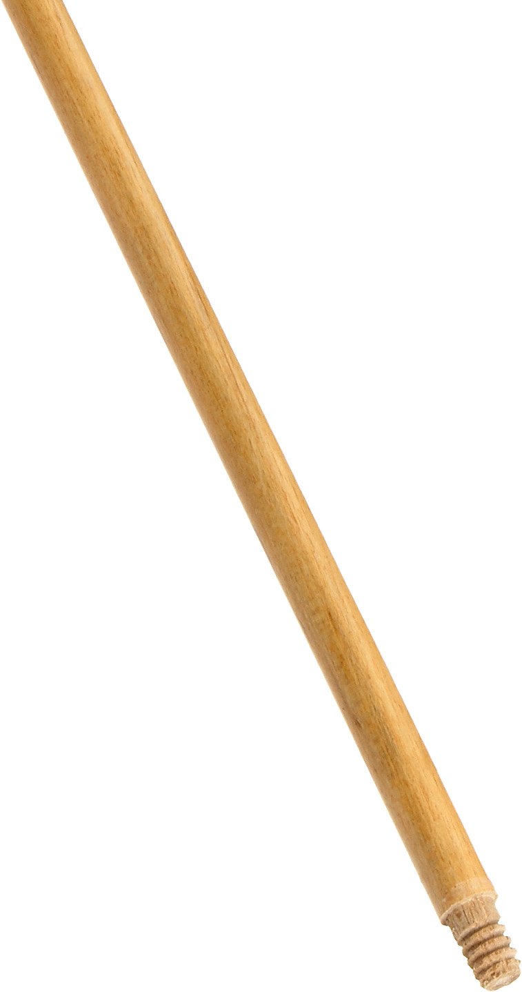 Magnolia Brush A48 48-Inch Wood Threaded Handle for Regular Line Floor Brushes