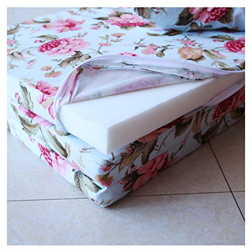 CAIXIN Gemütlich Faltbare Schaumstoff-matratze,entfernbar Schlafzimmer Tatami Matratze,atmungsaktive Waschbar Wohnzimmer Schlafsaal Klappmatratze-a 180x200cm(71x79inch) – Bild 4
