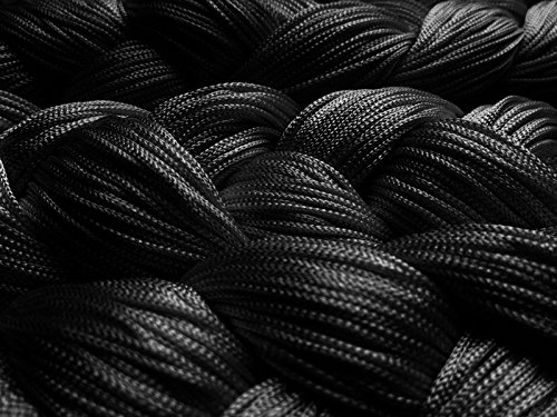 Kaikoon Fadenvorhang 300 cm x 300 cm (BxH) schwarz