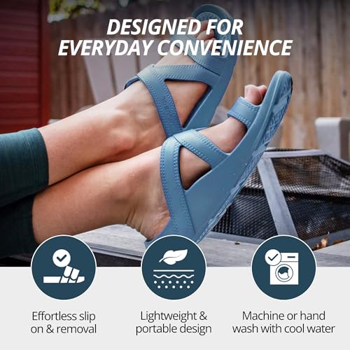 Image of NUUSOL Women Hailey Slide, Lightweight EVASOL Foam Footwear