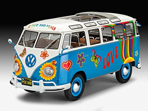 Revell Volkswagen 07050, Bunt (Flower Power)