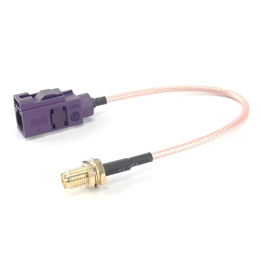 lgb ドラゴン　パープル Amazon.co.jp: waves GPS アンテナ変換器 FAKRA Dタイプ メス to