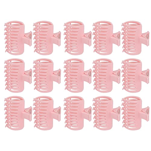 YUYTE Plastic Hair Clip Curler Claw Clip Clips Hair Roller Fixing Clamp Grip Rollers