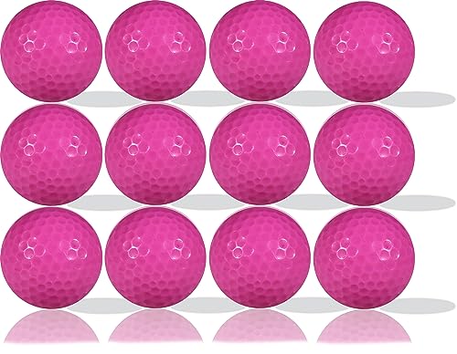 Pink Golf Balls 12 Pack • Your Unique Swing, Your