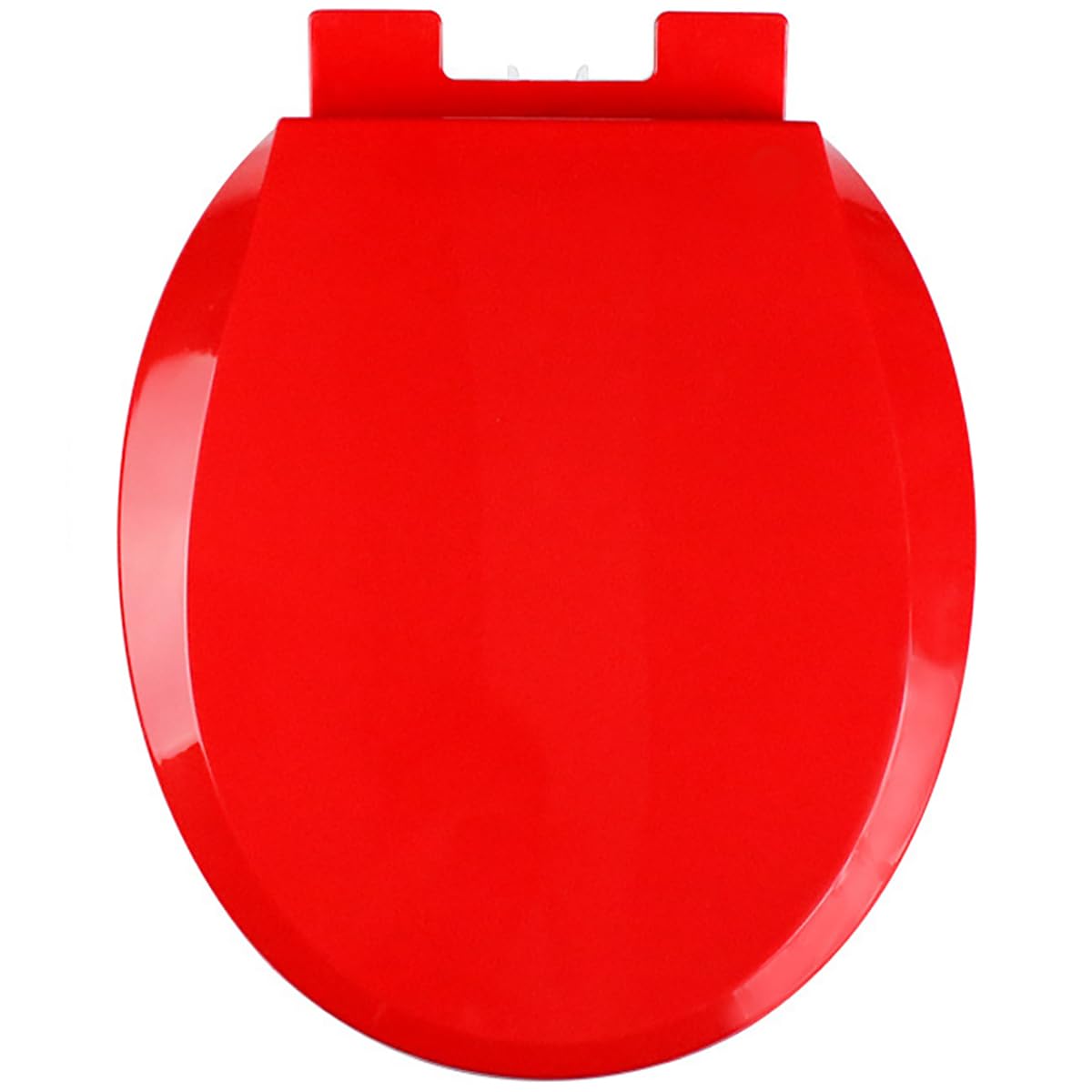 Ldhsjh Red Slow Close Durable Pp Easy Easy Clean, Adjustable, Lightweight, Portable, User-Friendly, Compact, Round, Inch, Toilet, Seat, Quiet
