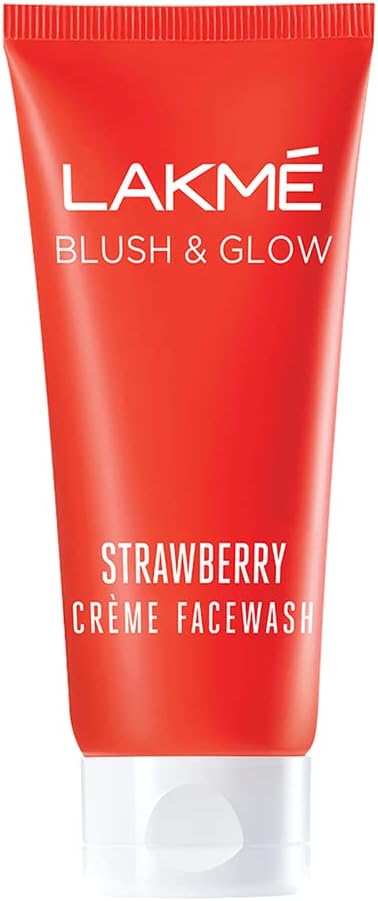 Lakme Strawberry Creme Face Wash 100 g