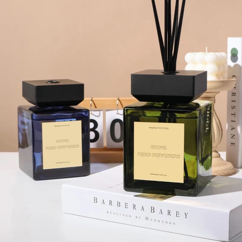 LUXXIA - HAVA - Forest - 1000ml Raumduft mit cremig-blumigem, erdigem Duft - Raumerfrischer Duftstäbchen Raumdiffusor Diffusor Diffuser Stäbchen Lufterfrischer Wohnung Duftspender Bad Deko Zimmer WC