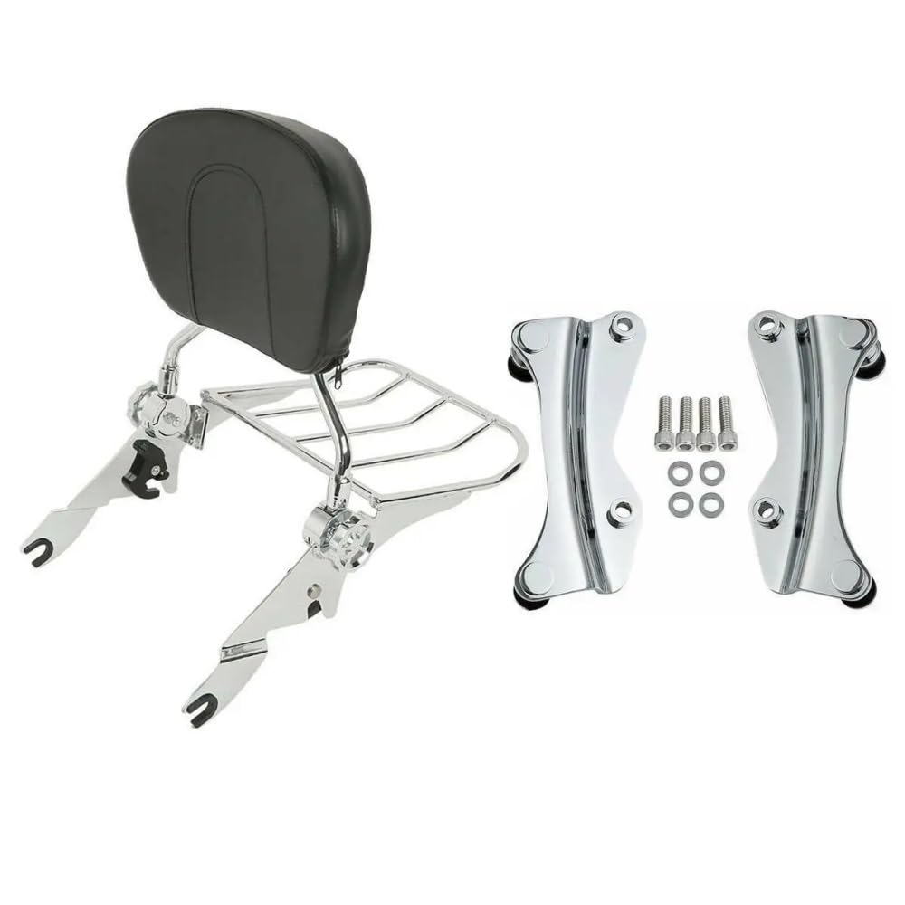 Dosserets et kit d'accueil à 4 points en acier pour Touring Glide - 7