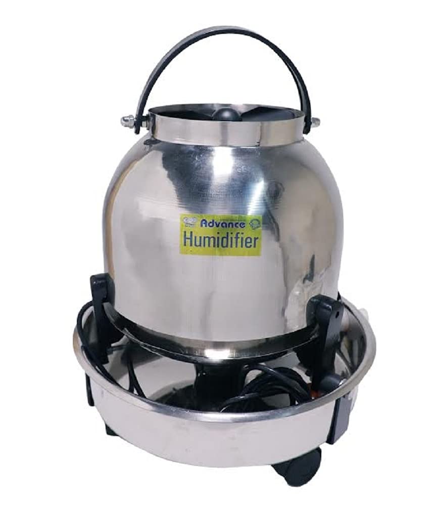 ADVANCE 8 Litre Ultrasonic Cool Mist Humidifier |Stainless Steel Electric Humidifier for Dryness, Cold and Cough Bedroom Baby Room, Plants,Large Rooms,Office-image-35