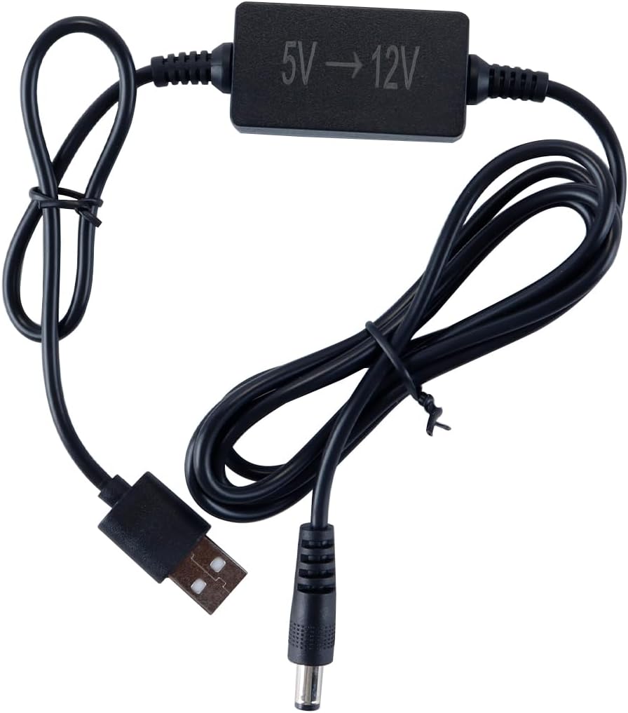 USB-кабель для повышения напряжения 5 В до 12 В постоянного тока, USB-зарядное устройство HY1726 DC5.5x2.1, блок питания для маршр