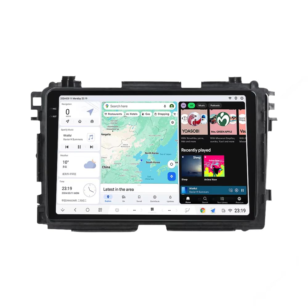 Amazon.com: MekedeTech DUDU7 Android Car Stereo for Honda Vezel HR
