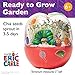 Creativity for Kids The Very Hungry Caterpillar: Ready to Grow Garden [Amazon Exclusive] Science Terrarium Kit Inspired from The World of Eric Carle Books, Gifts for Kids Ages 6-8+