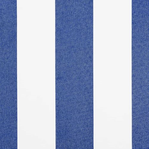 Store rétractable bleu 350 x 200 cm avec auvent aluminium léger - 8