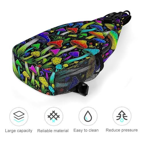 Mochila tipo sling para viajes y actividades al aire libre miniatura 5