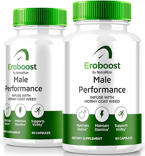 Image of (2 Pack) Eroboost Supplement for Men, Eroboost Male Supplement, Daily Nutrition to Support Peak Performance and Overall Wellness, Official Ero Boost Formula Reviews (120 Capsules)