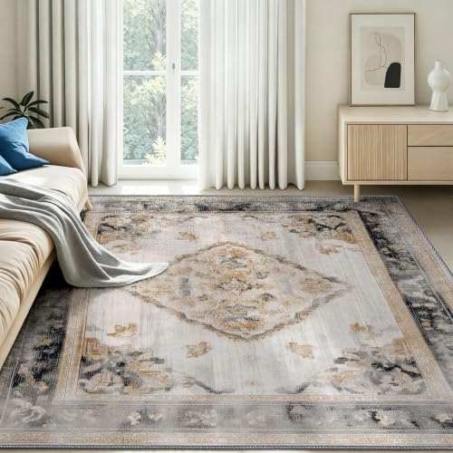 Tapis de sol lavable rétro : la solution anti-glisse 160x230 - 3