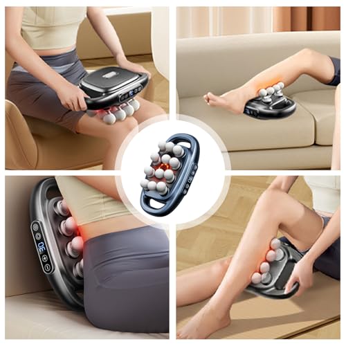 Pistolet de massage LED avec 12 têtes et 30 vitesses - 2