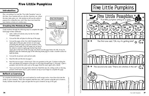 Carson Dellosa Interactive Notebooks Seasonal, Grade K Resource Book - Image 6