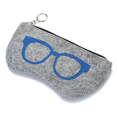 Nikgic - Sacchetto per Occhiali in Feltro, Adatto
