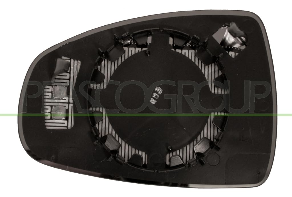 PRASCO Spiegelglas, Außenspiegel AD1207503 rechts, asphärisch, Kompatibel mit: AUDI A1