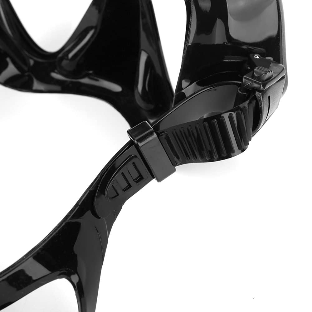 JINGYAN Gafas de natación Máscara de Buceo Lente Cristal Templado Profesionales Adultos para Subacuático Gafas Accesorio Deportivo Agua