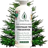 TreeVive™ Natural Christmas Tree Preservative – Extends Freshness & Needle Retention – Enhances Pine Scent – Safe, Non-Toxic, Pet-Friendly Additive for Hydration, Color & Holiday Tree Care