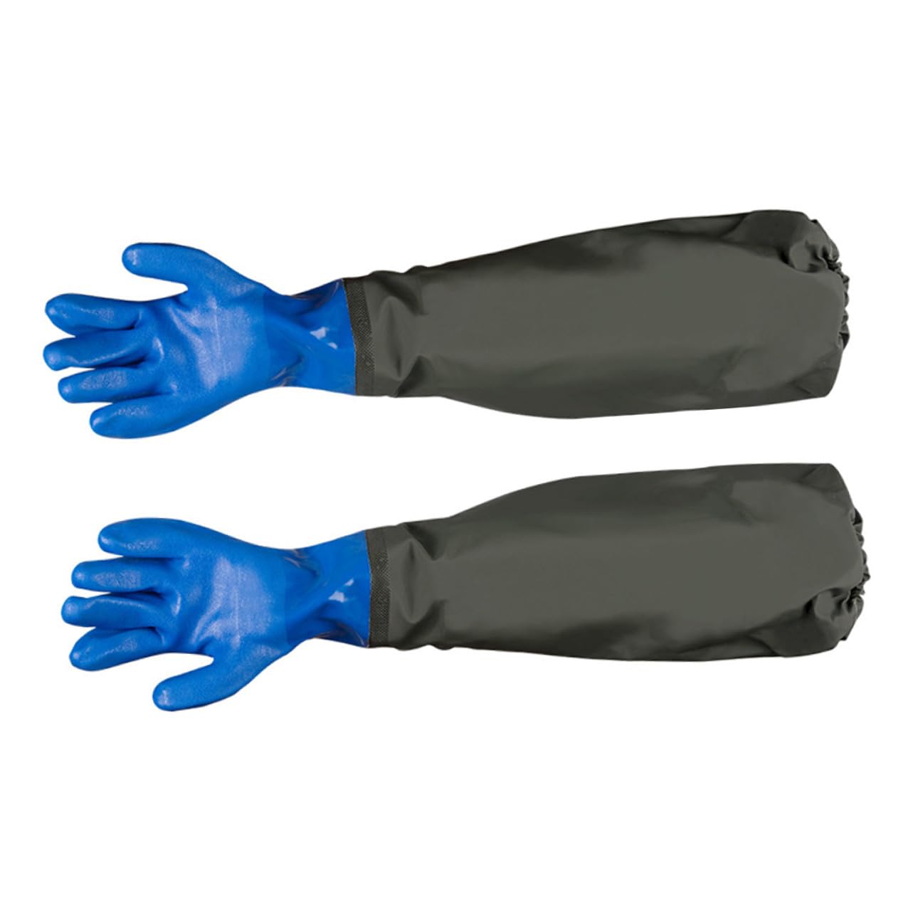 Guantes para Acuario Largos Impermeables con Interior de Lana Protección contra Químicos y Limpieza Segura para Manos y Brazos Mantenimiento de Peceras