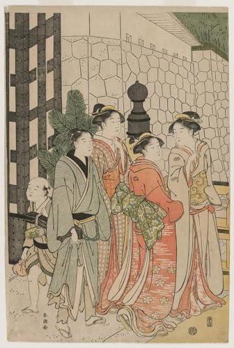 Tableaux toile Henri Fantin Latour sur le pont de Tokiwa décoration murale 60x90
