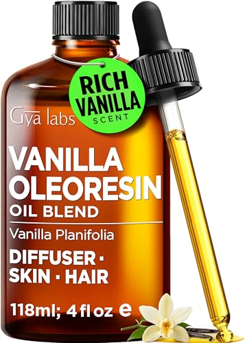 Image of 100% Pure Vanilla Oleoresin Essential Oil for Skin & Diffuser - 4 Fl Oz