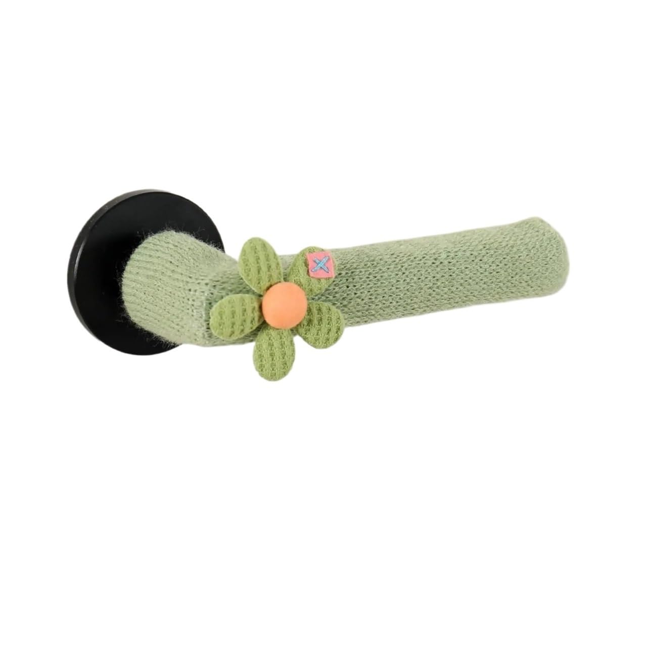 TIANSHENGQI Flower Door Handle Protective Cover Thickened Bedroom Anti-Collision Winter Warm and Knitted Gloves(C,4pcs)