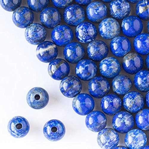 Cherry Blossom Beads Apatite 10mm Smooth Round Beads with Drilled 2.5mm Large Hole - 8 Inch Strand