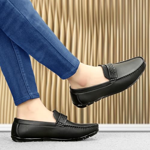 Image of Inklenzo Casual Loafer for Men's Shoes Black Brown Tan Shoe for Men Loafer