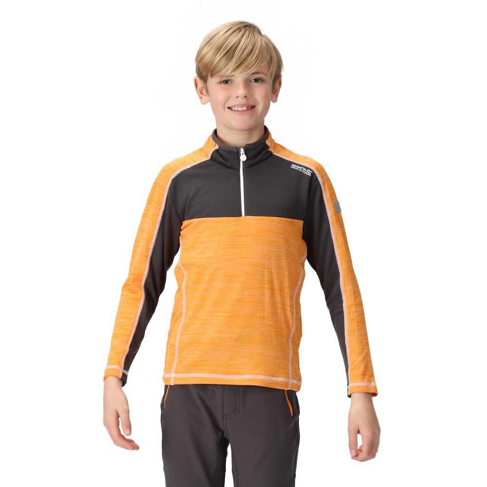 RegattaGirls Hewley Half Zip Wicking Fleece Jacket