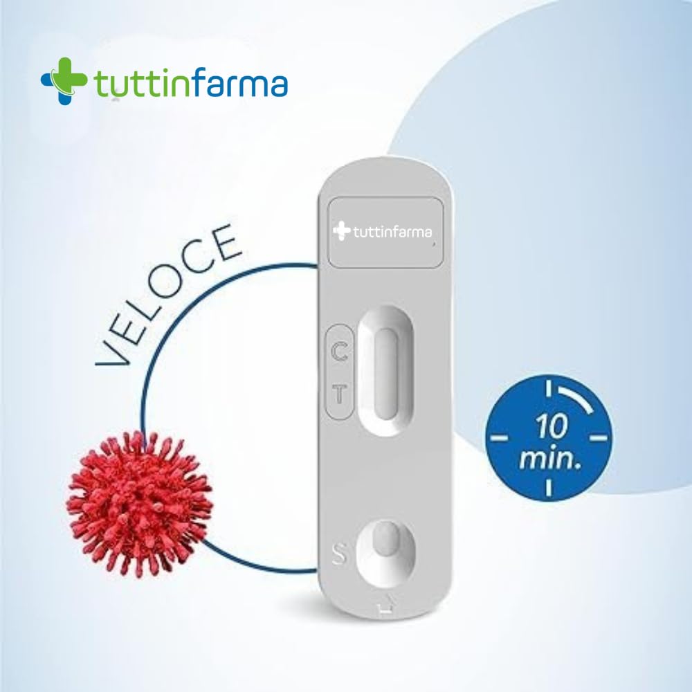 HIV 1/2 Test Rapido Autodiagnostico, Kit per Test Anticorpale, Risultati in 10 Minuti