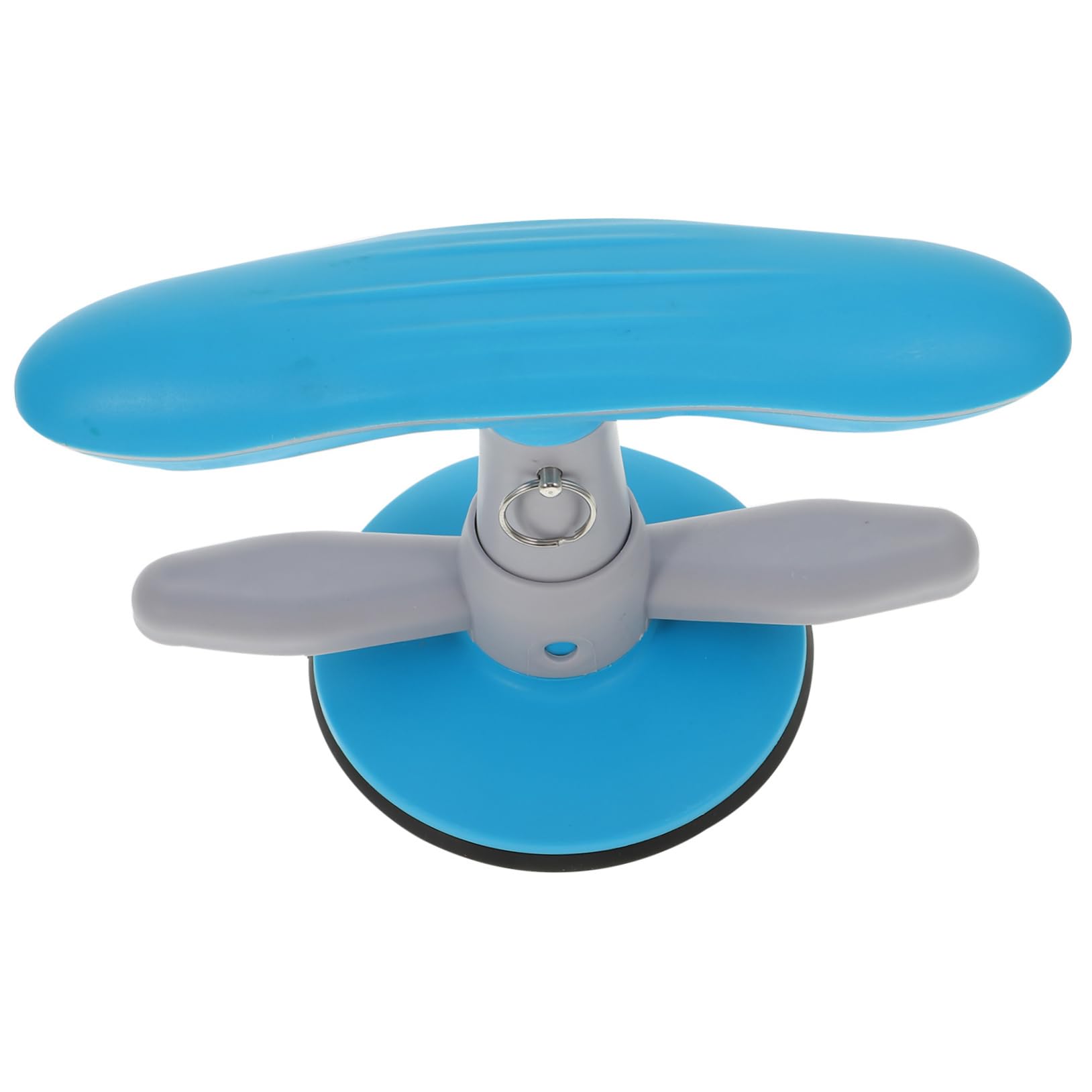 VANZACK Fitness Equipment Sucked Type Sit-up Assist Abdominal Trainer for Home Portable Sit-up Device Blue