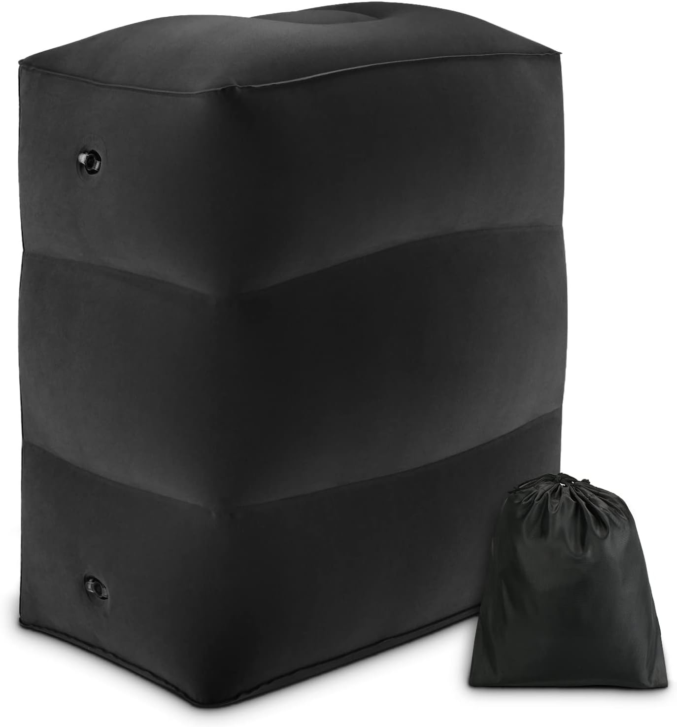 Maliton Inflatable Travel Foot Rest Pillow, Toddler Airplane Bed, Car