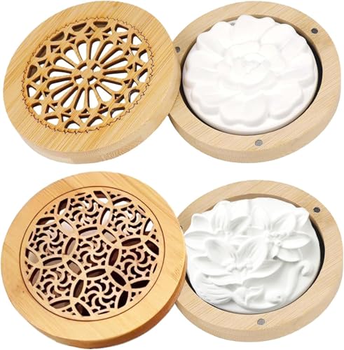 Decorazione elegante: il diffusore naturale per oli essenziali si adatta facilmente a qualsiasi interno e dona alla vostra stanza un tocco di calore e tranquillità. Le pietre aromatiche bianche lavorate completano il diffusore e garantiscono un effetto complessivo visivamente accattivante che valorizza l'ambiente complessivo.